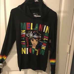 Women’s Melanin Stylish Top Size M